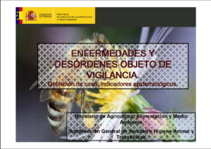 Portada de Enfermedades y desórdenes objeto de vigilancia